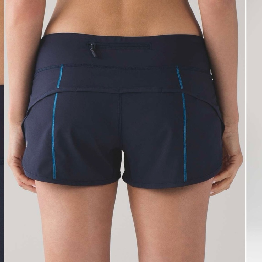 Lululemon Speed Short 2.5" Midnight Navy
